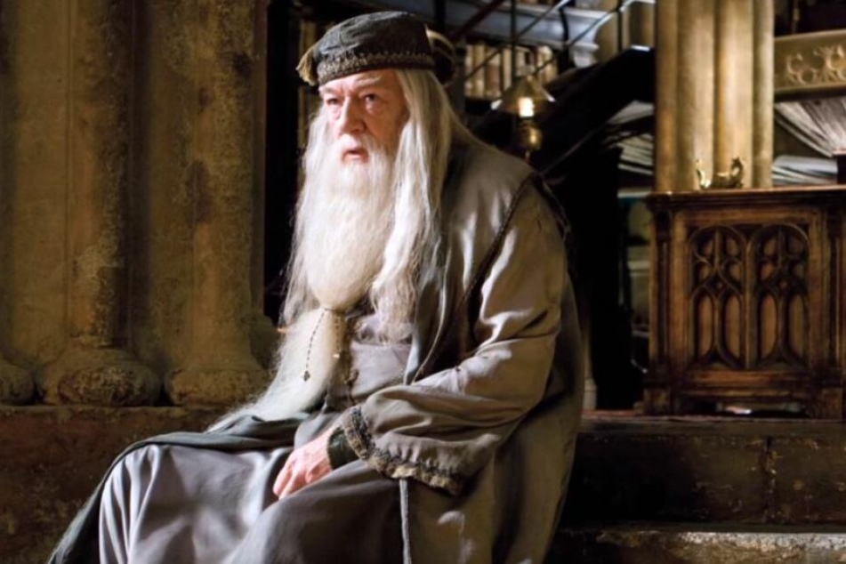 Sir Michael Gambon spielte den Professor "Dumbledore".