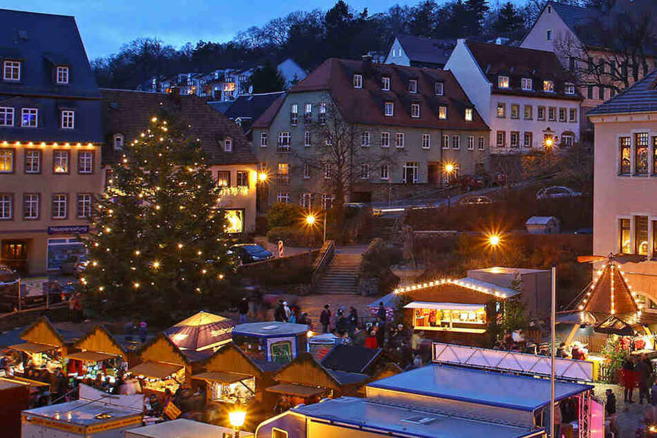 Stolze 15 Meter maß der Hohensteiner Weihnachtsbaum im letzten Jahr.