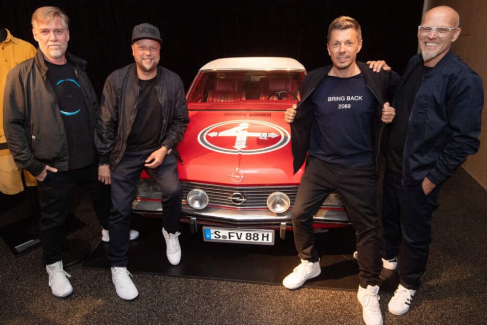 Die "Fantastischen Vier" in der Ausstellubg "Troy".
