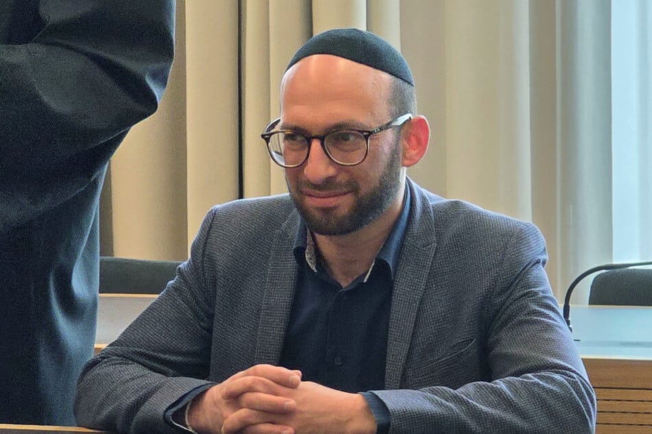 Der angeklagte Akiva Weingarten (41) hat sich den Titel "Landesrabbiner" ohne Wissen des Landesverbands der Jüdischen Gemeinden in Sachsen angeeignet.