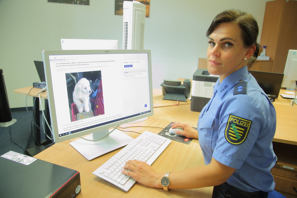 Ermittlerin Franziska Merbitz (33) bearbeitet mit ihren Kollegen derzeit zwölf Fälle.