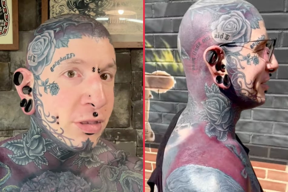 Ink addict covered in tattoos adds some color to the mix in major revamp