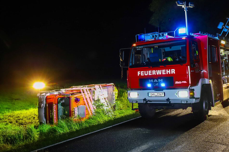 Weitere Kameraden kamen den Verunglückten zu Hilfe.