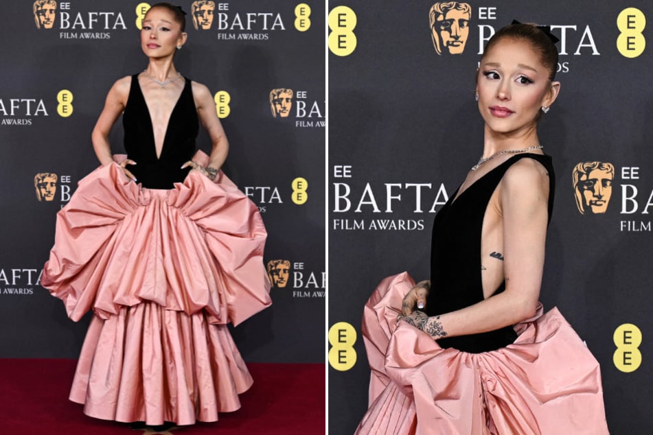 Ariana Grande channeled her inner Glinda at the 2025 BAFTA Awards in London, where she was nominated for Best Supporting Actress for her role in Wicked.