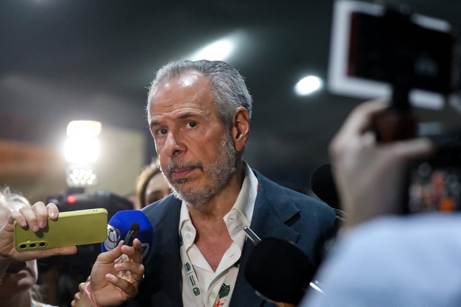 COP30 President Andre Correa Do Lago speaks to the media in Belem, Brazil, on November 21, 2025.