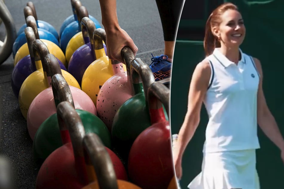 Kate Middleton has resumed her training at the gym.