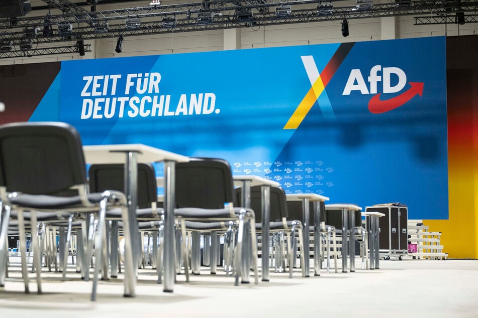 Samstag und Sonntag findet in der WT Energiesysteme Arena Riesa der AfD-Bundesparteitag statt.