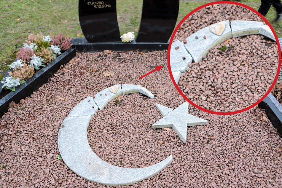 Schändung auf muslimischem Friedhof: Unbekannte werfen mehrere Grabsteine um