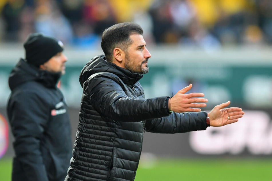 Den Kontakt mit seinem Vorgänger Cristian Fiel (r.) hat Markus Kauczinski nicht gesucht. Ein Treffen wäre aus Sicht des neuen Trainers kontraproduktiv gewesen.