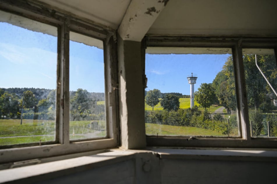 In Mödlareuth werden CDU- und CSU-Verbände gemeinsam feiern. Hier sieht man einen Grenzturm im Grenzmuseum Mödlareuth.