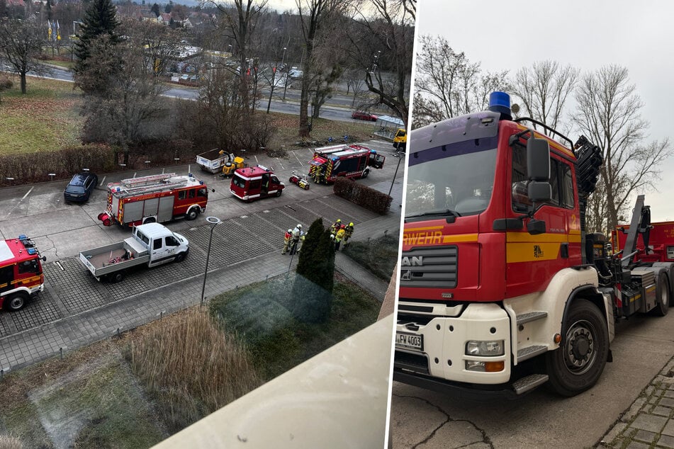 Dresden: ABC-Einsatz in Klotzsche: Evakuierung nach Labor-Vorfall, vier Personen im Krankenhaus