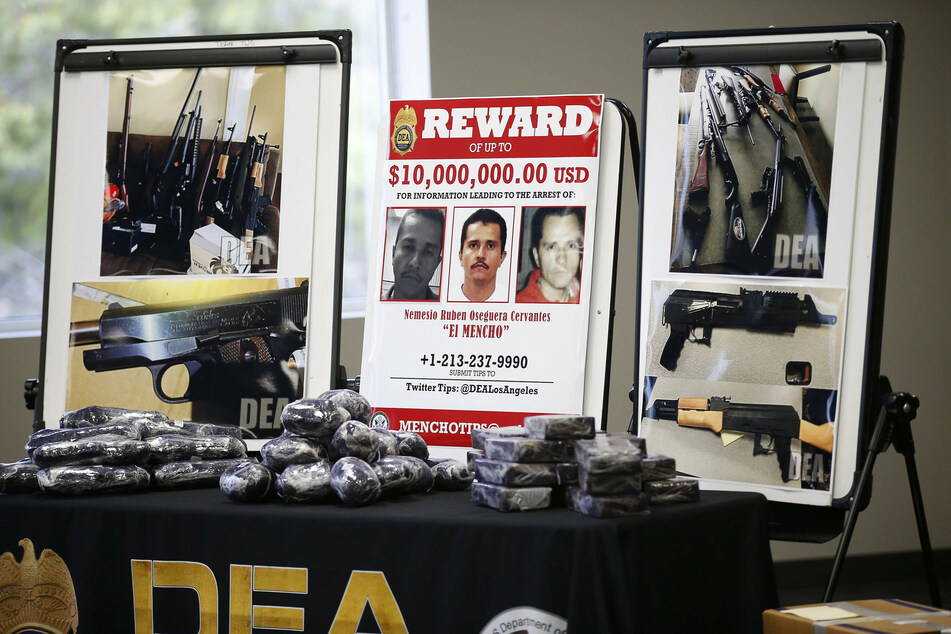 The DEA is offering a reward worth $10 million for the capture of "El Mencho."