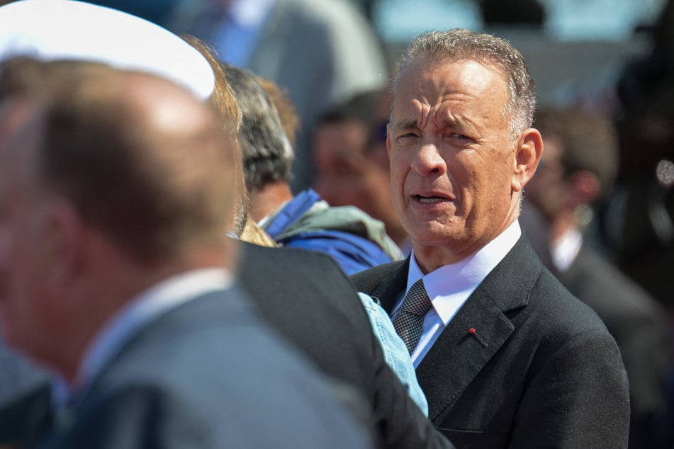 Tom Hanks (pictured) has previously been critical of former President Donald Trump.