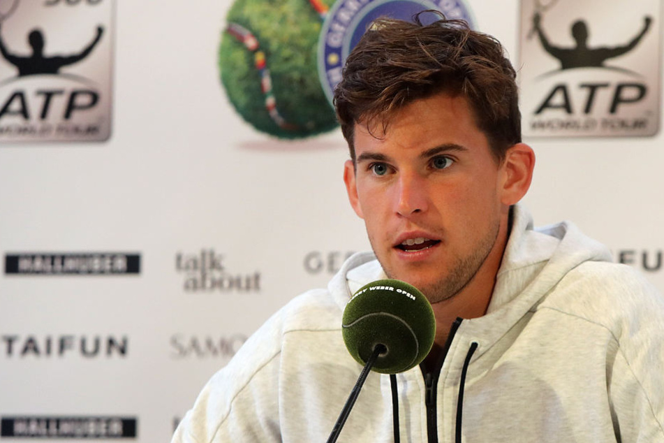 Beim "Media Day" stand Dominic Thiem (24.) Rede und Antwort.