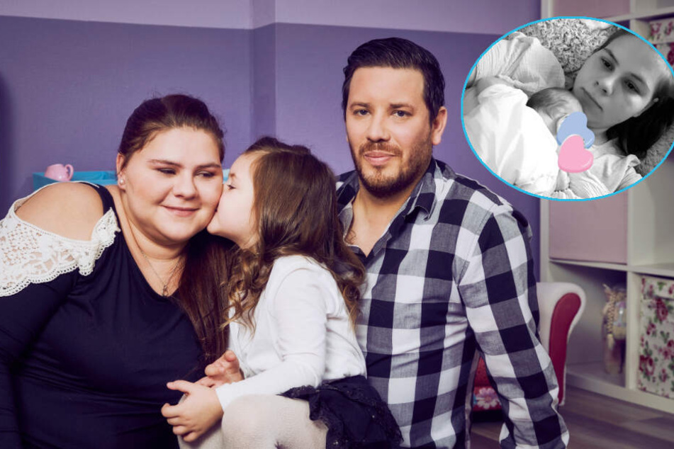 Sylvana Wollny (27) zeigt wenig von ihrem Neugeborenen.