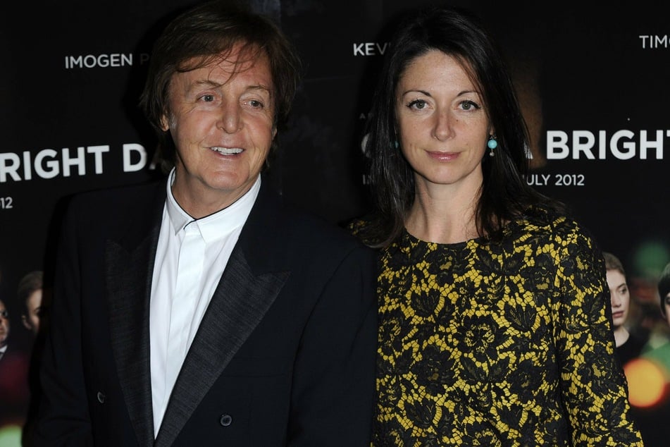 Mary Mccartney (r.) has fond childhood memories of her time at Abbey Road Studios with her father Paul (archive image).