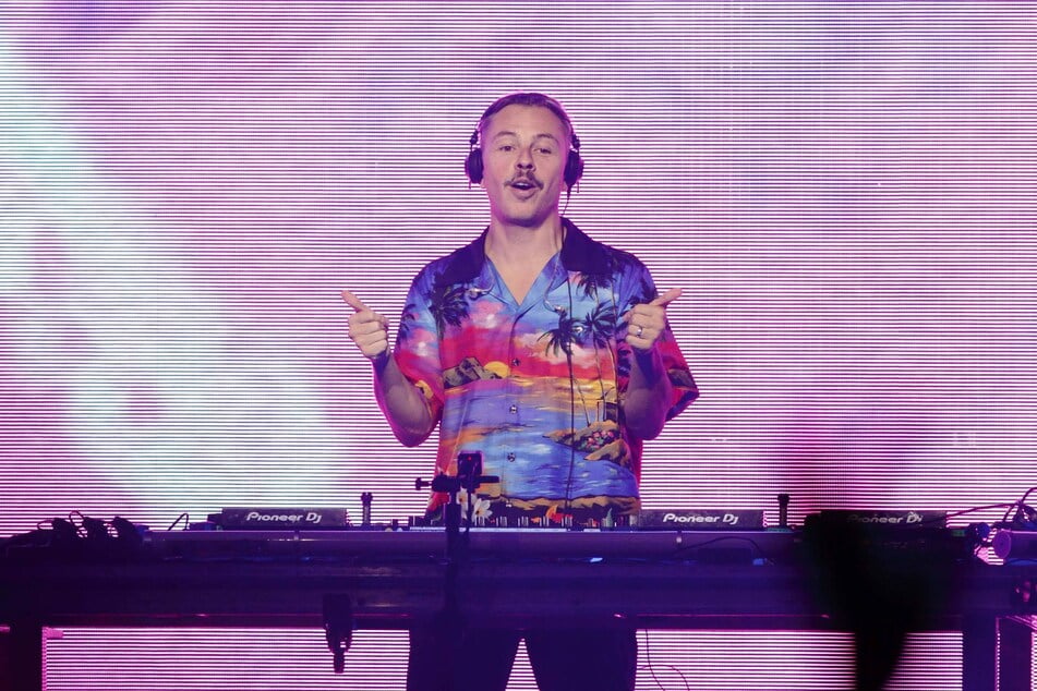 Zum 20. Jubiläum war Tino Piontek (46) alias Purple Disco Machine zu Gast.