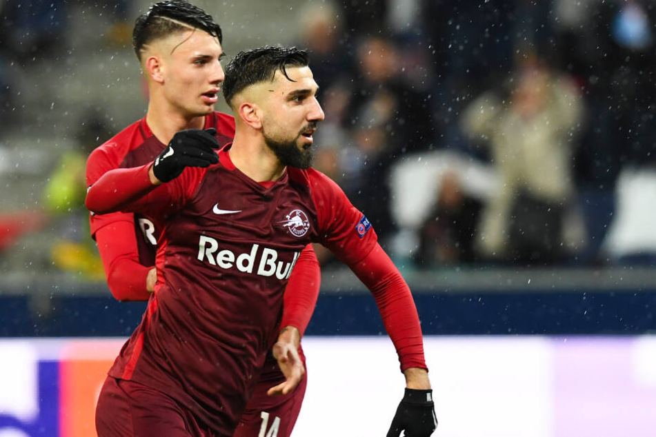 Munas Dabbur (r.) spielte bis Sommer 2019 für RB Salzburg.