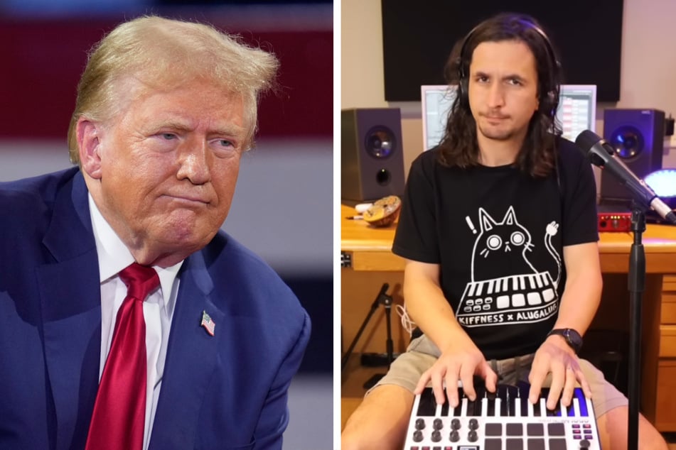 Mit seiner musikalischen Trump-Parodie landete David Scott (36) einen viralen Erfolg.