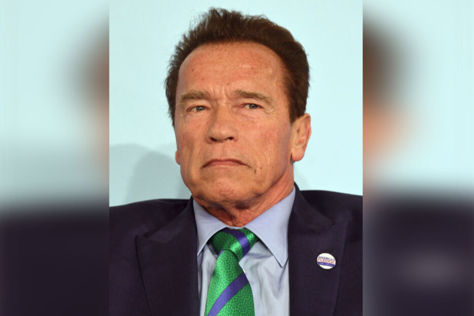 Arnie folgte dem Evakuierungsbefehl der Behörden und verließ sein Haus, nachdem sich Flammen des sogenannten Getty-Feuers dem Nobelviertel Brentwood näherten.