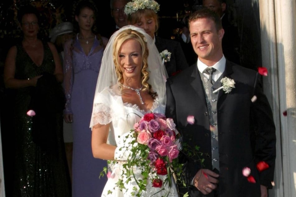 Im Oktober 2001 heiratete der Sky-Experte seine heutige Ex-Frau Cora Schumacher (heute 49). (Archivfoto)