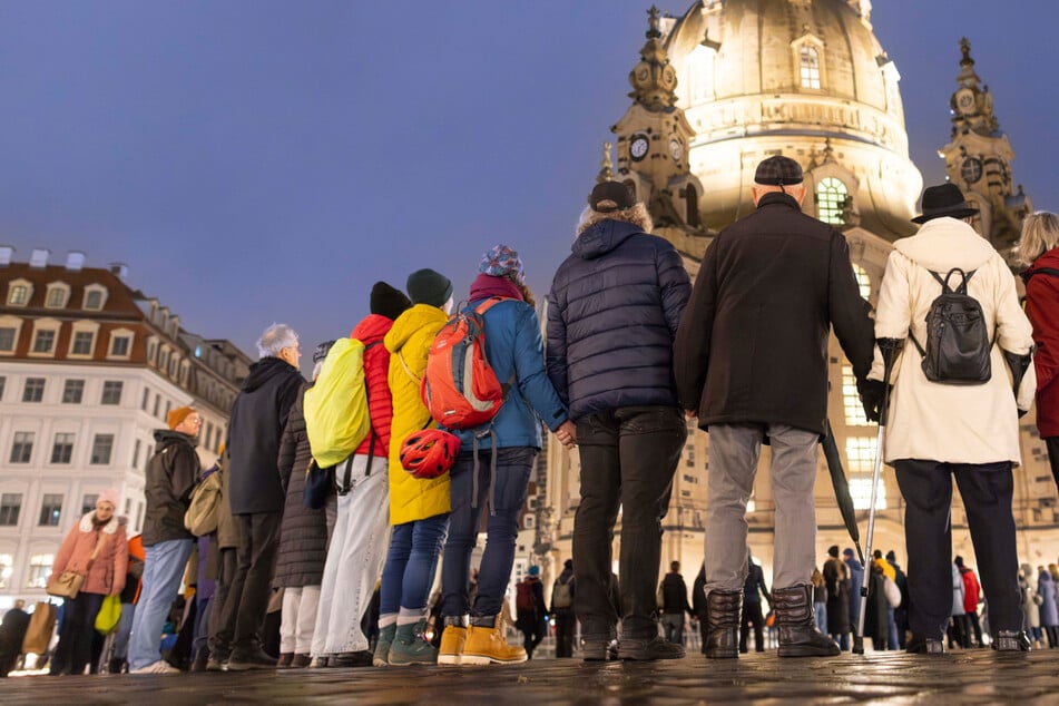 Dresden: So bewegend lief das Gedenken an die Opfer der Bombardierung von 1945