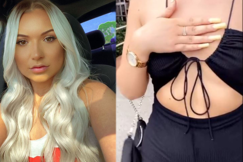 Alyssa Schueller durfte mit diesem Outfit (rechts) nicht ins Disneyland in Orlando.