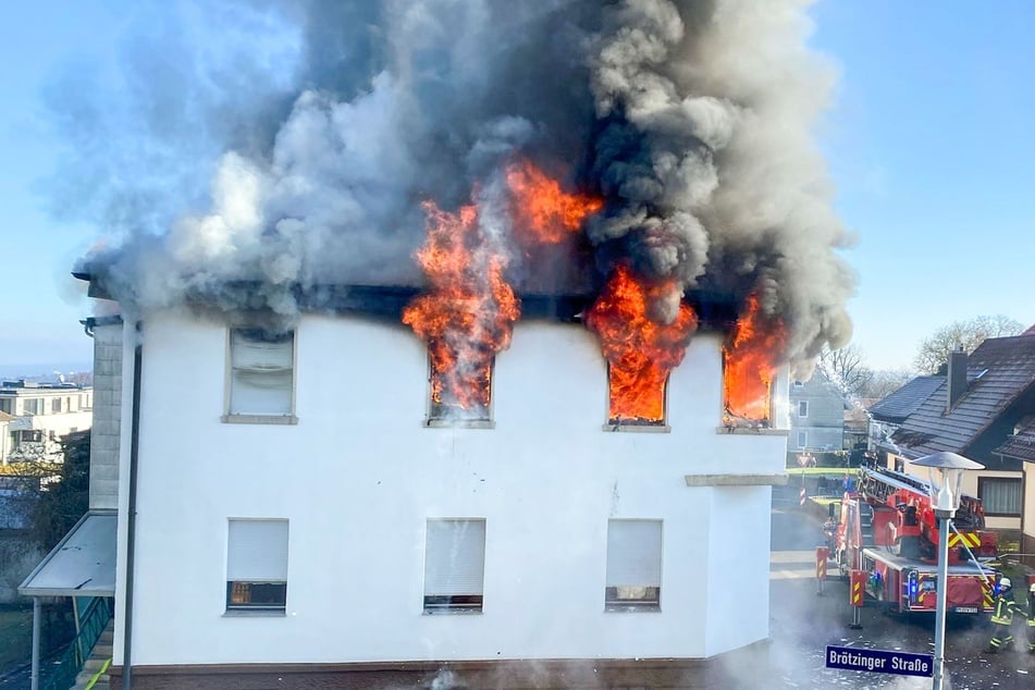 Die Feuerwehr rückte am Vormittag in den Stadtteil Büchenbronn aus.