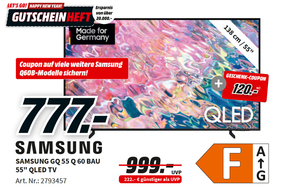 Samsung-Fernseher GQ55Q60BAU