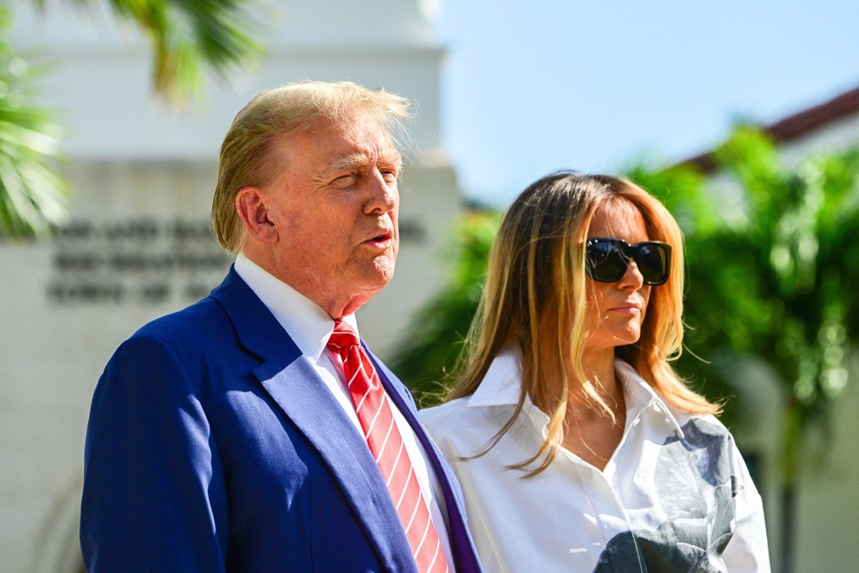 While casting her vote for Florida's primary election on Tuesday, Melania Trump teased her return to politics after being pressed by reporters.