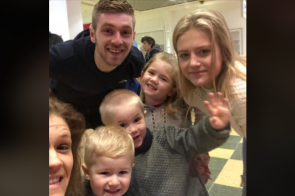 Die Familie von Laura Arber. Da waren sie noch fröhlich.