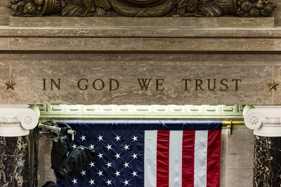 "In God We Trust," the US national motto, must be displayed in every Louisiana classroom, per a new law.