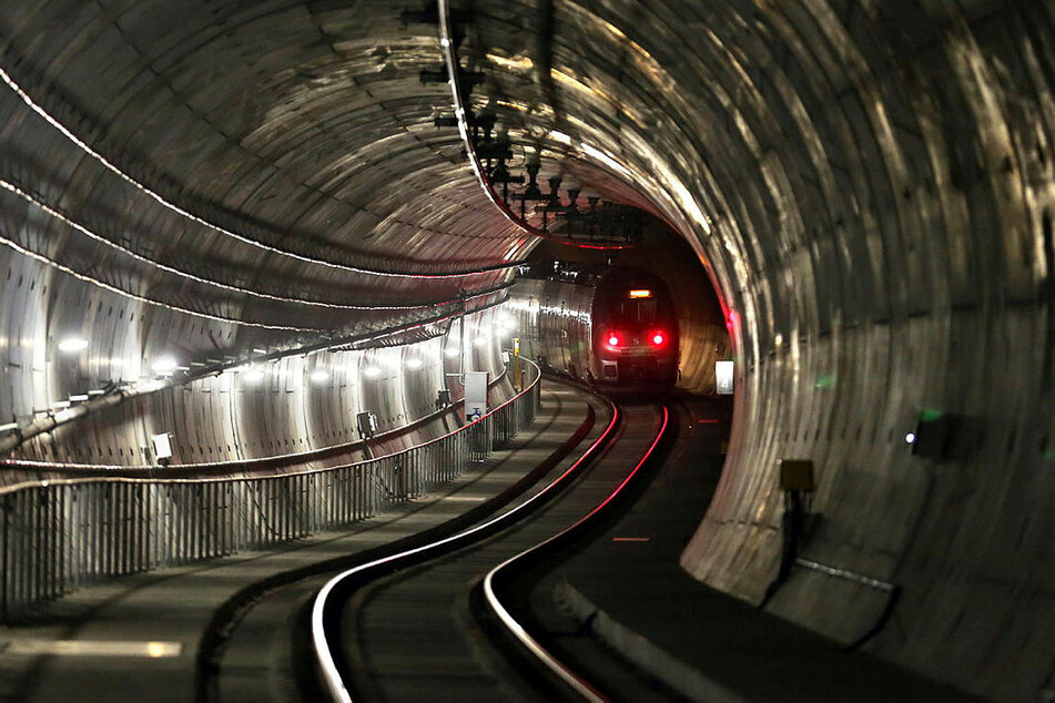 Der Leipziger City-Tunnel wurde am Samstagnachmittag gesperrt.