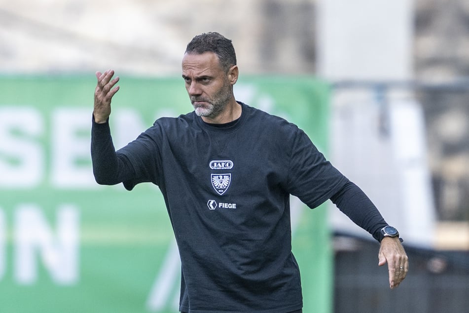 Verlieh den Münsteranern neuen Auftrieb: Cheftrainer Alexander Ende (46).