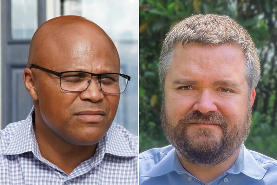 Democrats Shawn Harris (l.) and Clarence Blalock will head to a runoff as they vie to represent Georgia's 14th congressional district.