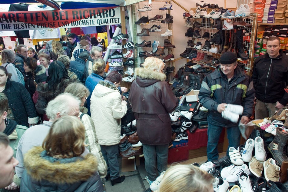 Der Polen-Markt in Slubice bleibt vorerst dicht. (Archivbild)