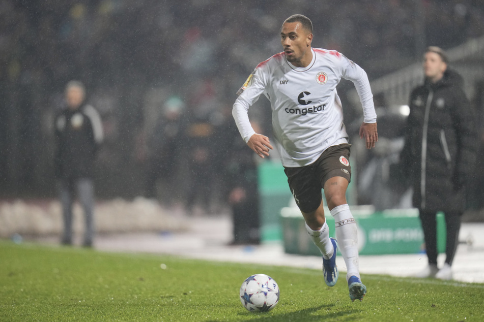 Etienne Amenyido (26) dürfte den FC St. Pauli im Sommer verlassen.