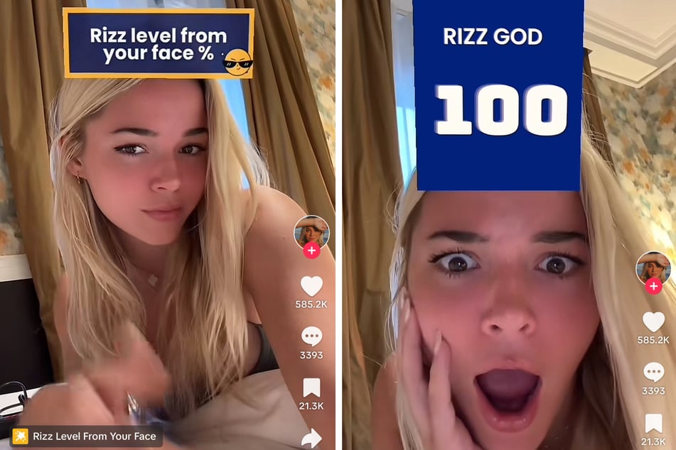In Olivia Dunne's latest TikTok, the Sports Illustrated Swimsuit model's rizz was put to the ultimate test, and as expected, she passed with flying colors!