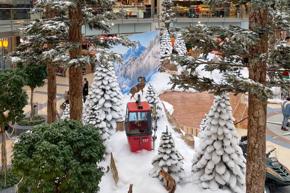 Im Leipziger Allee-Center trifft Weihnachten auf Alpenzauber