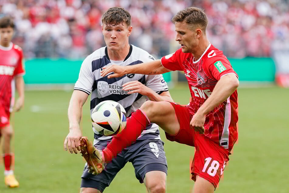 Rasmus Carstensen (24, r.) verlässt den 1. FC Köln vorläufig - und vielleicht auch auf Dauer.