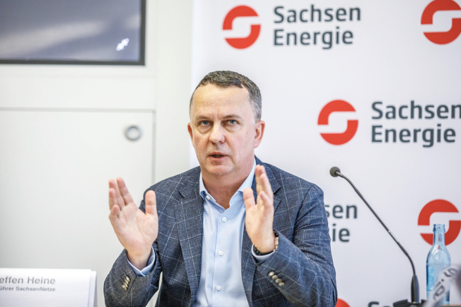 SachsenNetze-Geschäftsführer Steffen Heine (57) rechnet schlimmstenfalls mit kurzfristigen Stromausfällen.
