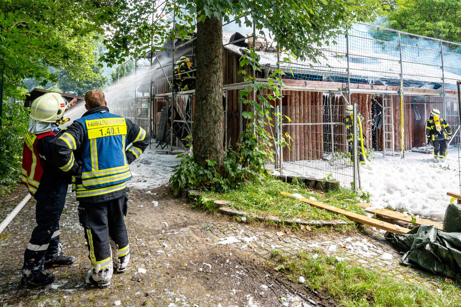Die Feuerwehr konnte den Brand schnell in den Griff bekommen.