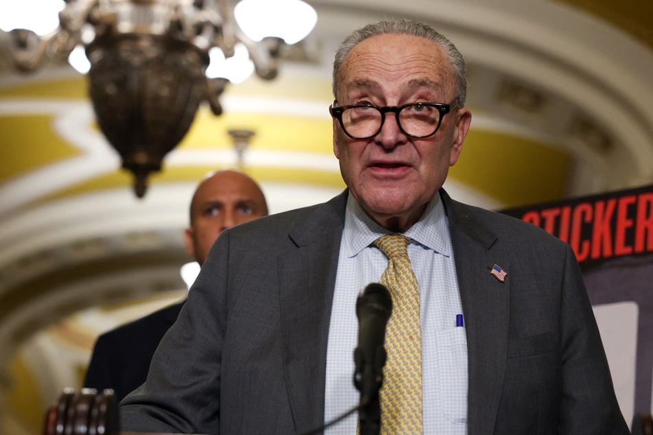 Senate Minority Leader Chuck Schumer has come under fire after several Democrats broke ranks to end the government shutdown.