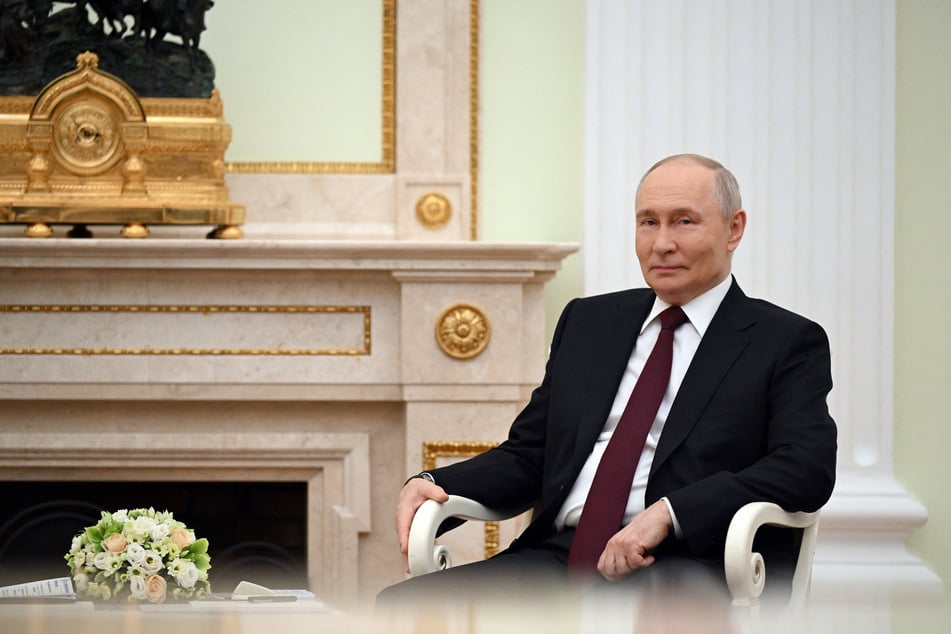 Russian President Vladimir Putin at the Kremlin in Moscow on Monday.