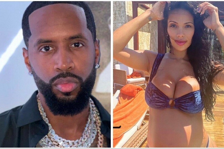 Erica Mena (r) has officially filed for divorce from Safaree Samuels (l). The reality star is currently pregnant with their second child.