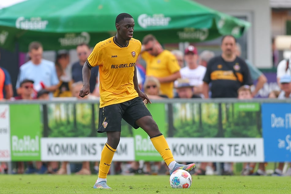 Kofi Amoako (20) wurde zum ersten Mal für die deutsche U21-Nationalmannschaft nominiert und konnte trotz fehlender Einsatzminuten viel mitnehmen.
