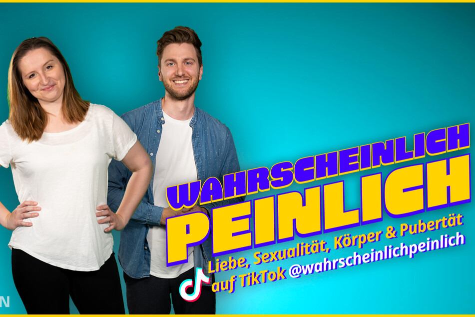 Die beiden Hosts des neuen MDR-Formats "Wahrscheinlich peinlich": Viktoria Schackow und Philipp Dubbert.