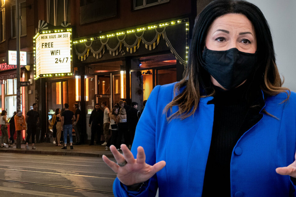 Dilek Kalayci (53, SPD), Gesundheitssenatorin, geht es nach um ein allgemeines Alkoholverbot in Berlin wegen der Corona-Krise. (Bildmontage)
