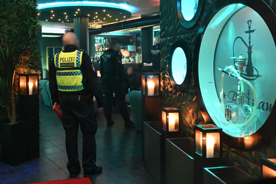 Fünf Shisha-Bars mussten nach der Razzia vorläufig schließen.