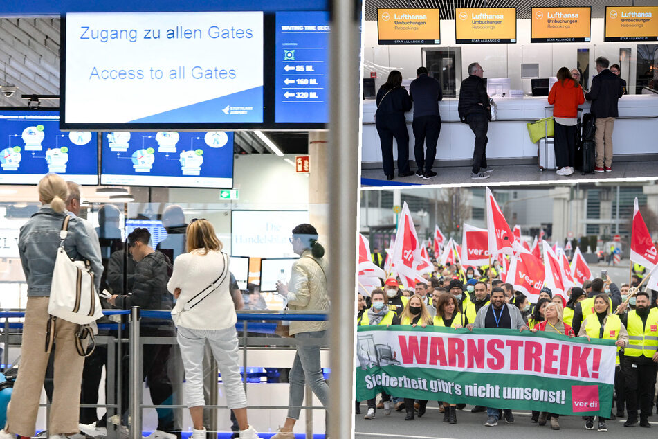 Flughafen-Streik hat begonnen: Das müssen Reisende jetzt wissen!